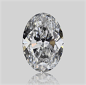 Natural Diamond 0.54 Carats, Oval with  Cut, E Color, VS1 Clarity and Certified by GIA