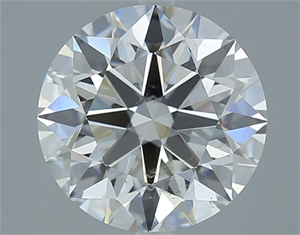 Foto Diamante Natural 2.70 quilates, Redondo , Color G, claridad SI1 y certificado GIA de