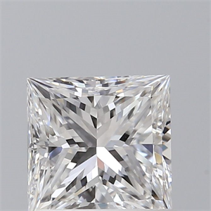 Foto Diamante Natural 0.91 quilates, Princesa , Color D, claridad VS1 y certificado GIA de