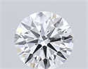 Del inventario de diamantes de laboratorio, 1.16 quilates, Redondo , Color D, claridad VVS2 y certificado IGI