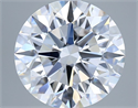 Del inventario de diamantes de laboratorio, 4.02 quilates, Redondo , Color D, claridad VS1 y certificado IGI