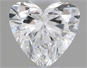 Natural Diamond 0.40 Carats, Heart with  Cut, D Color, VS1 Clarity and Certified by GIA