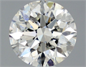 Natural Diamond 0.62 Carats, Round with Excellent Cut, H Color, SI2 Clarity and Certified by GIA
