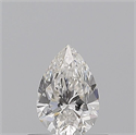 Natural Diamond 0.50 Carats, Pear with  Cut, G Color, VS1 Clarity and Certified by GIA