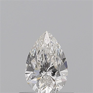 Picture of Natural Diamond 0.50 Carats, Pear with  Cut, G Color, VS1 Clarity and Certified by GIA
