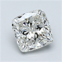 Natural Diamond 1.22 Carats, Cushion with  Cut, J Color, I1 Clarity and Certified by GIA