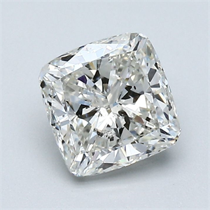 Picture of Natural Diamond 1.22 Carats, Cushion with  Cut, J Color, I1 Clarity and Certified by GIA