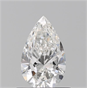 Diamante Natural 0.52 quilates, De pera , Color F, claridad IF y certificado GIA