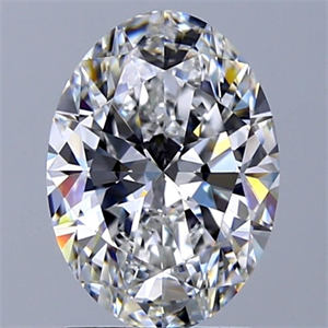 Picture of Natural Diamond 2.01 Carats, Oval with  Cut, E Color, VS1 Clarity and Certified by GIA
