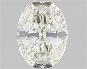 Foto Diamante Natural 1.01 quilates, Ovalado , Color J, claridad SI2 y certificado GIA de