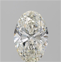 Diamante Natural 1.50 quilates, Ovalado , Color J, claridad SI1 y certificado GIA