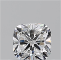 Natural Diamond 0.51 Carats, Cushion with  Cut, F Color, VVS2 Clarity and Certified by GIA