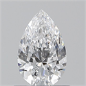 Diamante Natural 0.70 quilates, De pera , Color D, claridad VVS1 y certificado GIA