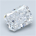 Diamante Natural 2.51 quilates, Radiante , Color D, claridad VVS2 y certificado GIA