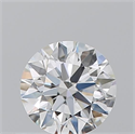 Diamante Natural 0.55 quilates, Redondo , Color H, claridad VVS1 y certificado GIA