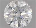Natural Diamond 0.59 Carats, Round with Very Good Cut, I Color, SI2 Clarity and Certified by IGI