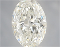 Diamante Natural 0.52 quilates, Ovalado , Color G, claridad VVS2 y certificado IGI