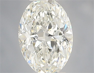 Foto Diamante Natural 0.52 quilates, Ovalado , Color G, claridad VVS2 y certificado IGI de