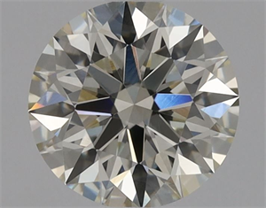 Picture of Natural Diamond 1.09 Carats, Round with Excellent Cut, L Color, VVS1 Clarity and Certified by GIA