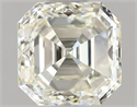 Natural Diamond 1.03 Carats, Asscher with  Cut, I Color, VVS2 Clarity and Certified by IGI