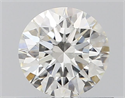 Diamante Natural 0.59 quilates, Redondo , Color I, claridad VVS1 y certificado GIA