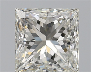 Foto Diamante Natural 1.50 quilates, Princesa , Color I, claridad VVS2 y certificado GIA de