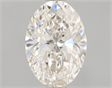 Diamante Natural 0.80 quilates, Ovalado , Color J, claridad VS2 y certificado GIA