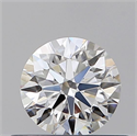 Natural Diamond 0.45 Carats, Round with Excellent Cut, E Color, VS2 Clarity and Certified by GIA