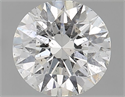 Natural Diamond 0.71 Carats, Round with Excellent Cut, G Color, I1 Clarity and Certified by GIA