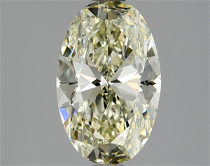 Foto Diamante Natural 2.01 quilates, Ovalado , Color M, claridad SI1 y certificado GIA de