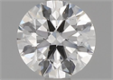 Diamante Natural 0.60 quilates, Redondo , Color F, claridad SI1 y certificado GIA