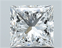 Diamante Natural 1.01 quilates, Princesa , Color F, claridad VVS2 y certificado GIA
