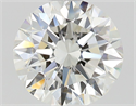 Diamante Natural 0.71 quilates, Redondo , Color H, claridad VS2 y certificado GIA