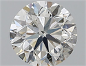 Diamante Natural 0.81 quilates, Redondo , Color I, claridad SI2 y certificado GIA