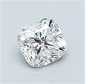 Diamante Natural 0.97 quilates, Del cojín , Color G, claridad VS2 y certificado GIA