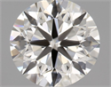 Diamante Natural 0.90 quilates, Redondo , Color H, claridad VVS2 y certificado IGI
