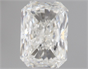 Diamante Natural 0.50 quilates, Radiante , Color H, claridad VVS1 y certificado GIA