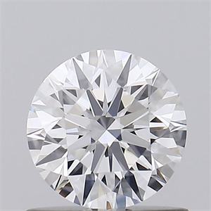 Picture of Lab Grown Diamond 0.71 Carats, Round with Ideal Cut, D Color, VVS2 Clarity and Certified by IGI