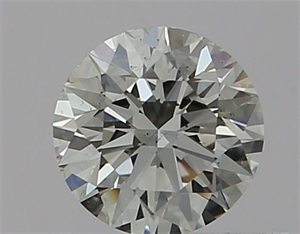 Foto Diamante Natural 0.40 quilates, Redondo , Color H, claridad SI1 y certificado GIA de