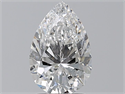 Diamante Natural 2.01 quilates, De pera , Color D, claridad SI1 y certificado GIA