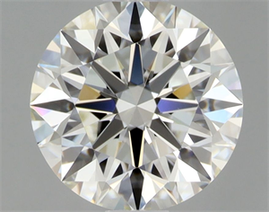 Picture of Natural Diamond 0.85 Carats, Round with Excellent Cut, I Color, VS1 Clarity and Certified by GIA