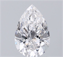 Natural Diamond 0.70 Carats, Pear with  Cut, F Color, SI2 Clarity and Certified by GIA