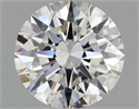 Del inventario de diamantes de laboratorio, 1.55 quilates, Redondo , Color E, claridad VS2 y certificado IGI