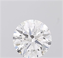Lab Grown Diamond 1.06 Carats, Round with Ideal Cut, D Color, VVS1 Clarity and Certified by IGI