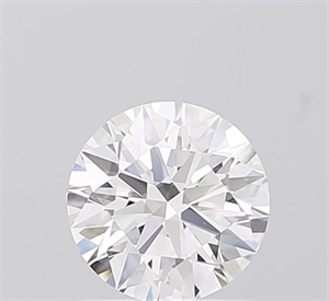 Picture of Lab Grown Diamond 1.06 Carats, Round with Ideal Cut, D Color, VVS1 Clarity and Certified by IGI