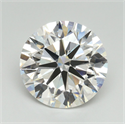 Lab Grown Diamond 6.04 Carats, Round with Ideal Cut, F Color, VS1 Clarity and Certified by IGI