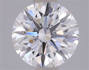 Picture of Lab Grown Diamond 1.07 Carats, Round with Ideal Cut, D Color, VVS2 Clarity and Certified by IGI