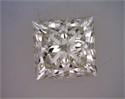 Diamante Natural 1.01 quilates, Princesa , Color K, claridad SI1 y certificado GIA