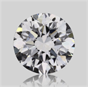 Natural Diamond 0.70 Carats, Round with Very Good Cut, D Color, VVS2 Clarity and Certified by GIA