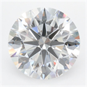 Lab Grown Diamond 3.37 Carats, Round with Ideal Cut, D Color, IF Clarity and Certified by IGI